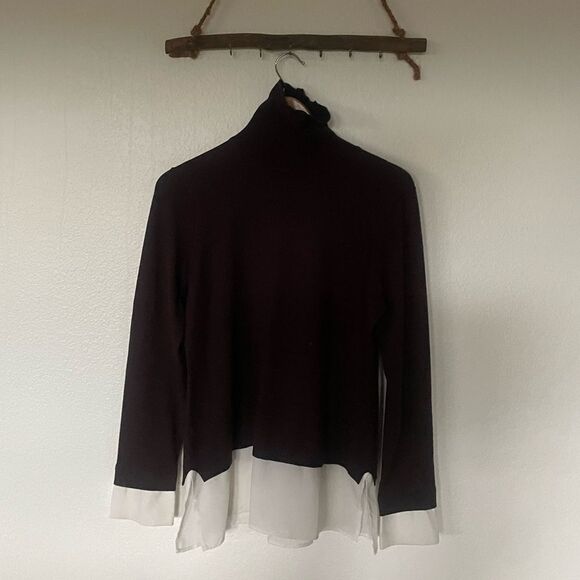 Layered turtleneck sweater - Picture 1 of 2